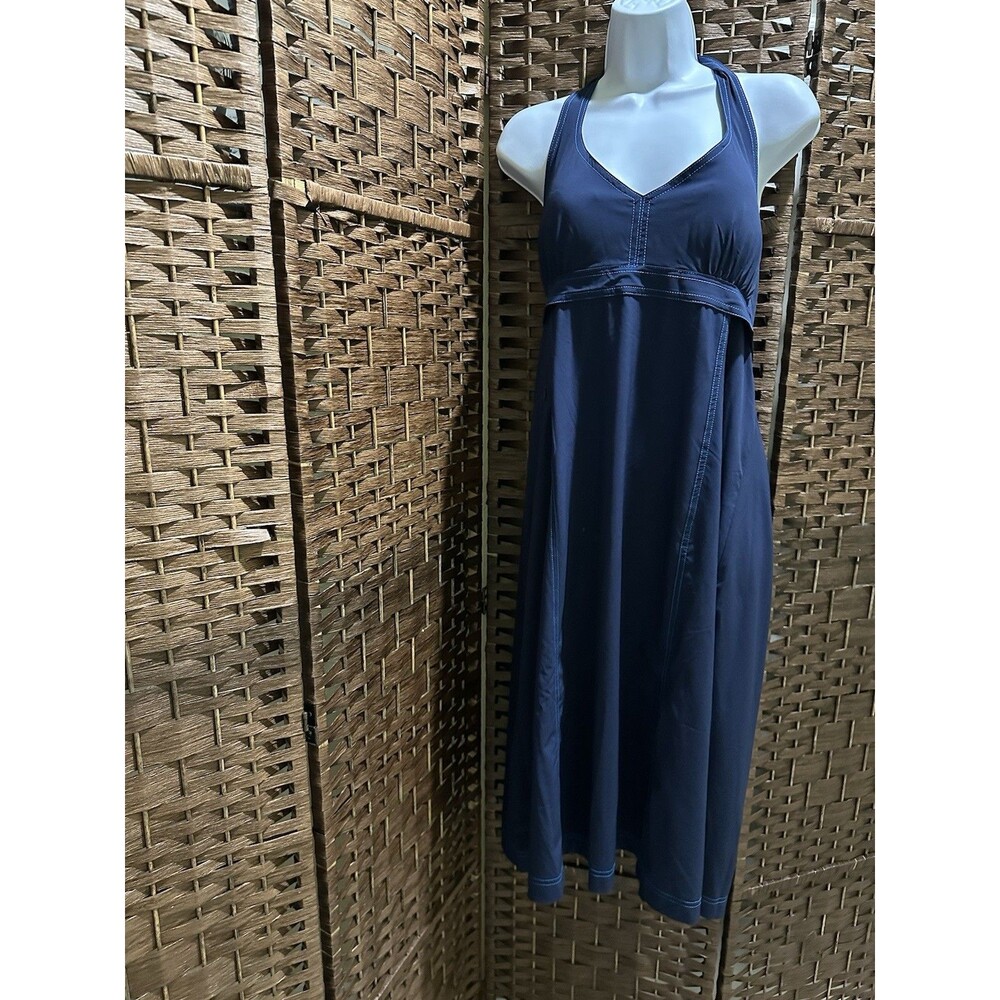 Athlete Pack Everywhere Navy Blue High Waist Athletic Dress